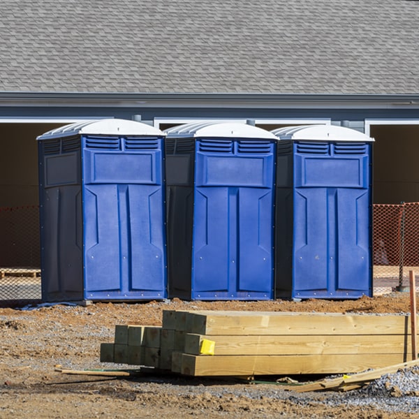 can i customize the exterior of the porta potties with my event logo or branding in Eaton